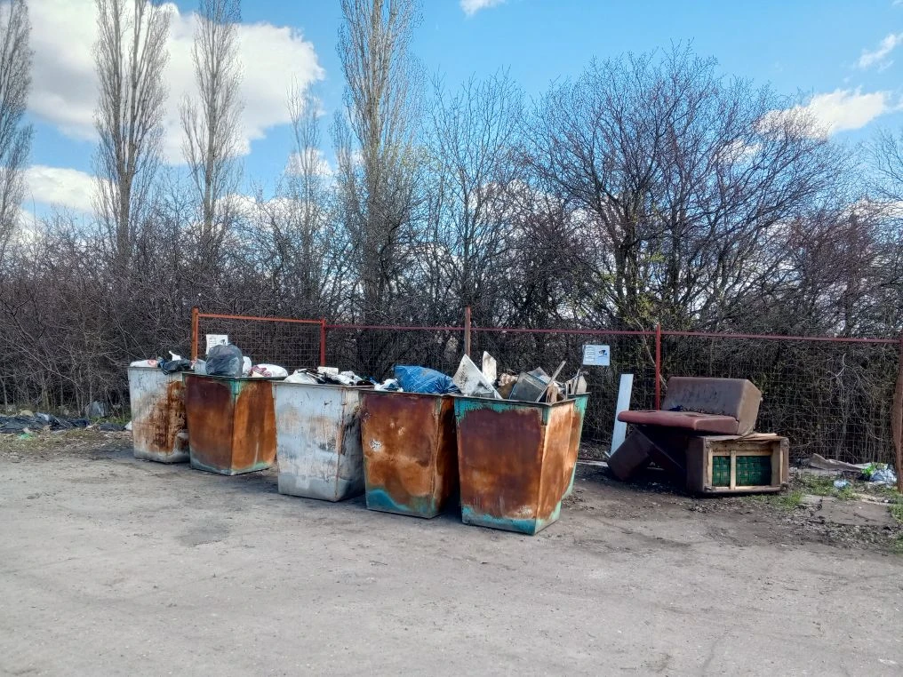 Открытие мусорной площадки НСТ